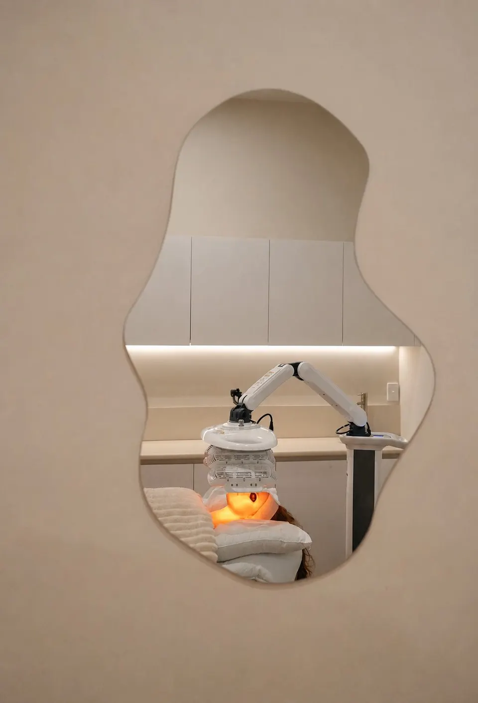 LED Light Therapy inside the Skin Therapy clinic
