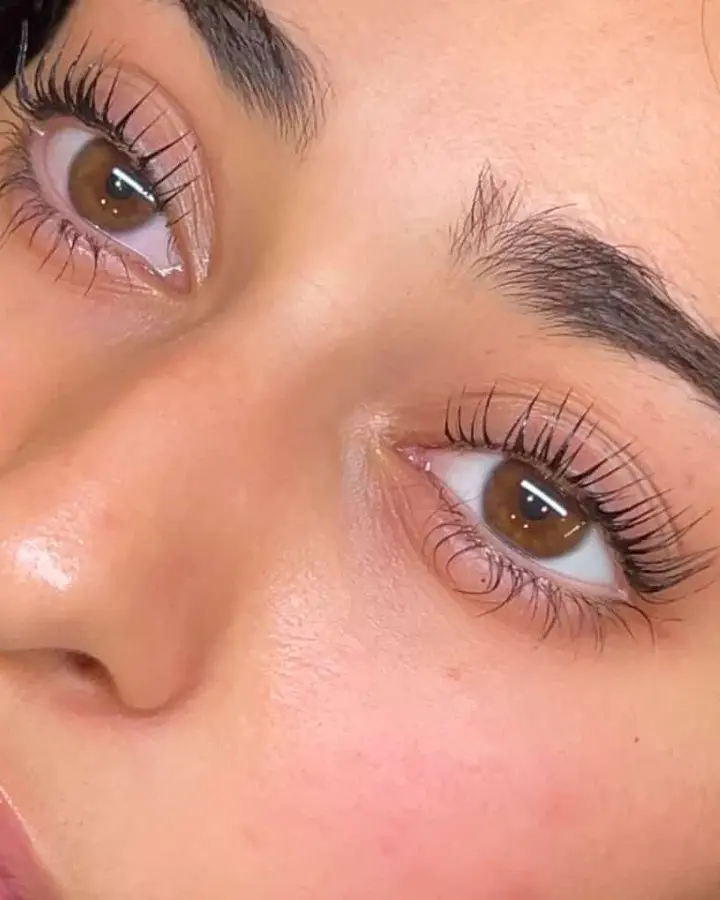 Korean Lash Lift before and after at Skin Therapy